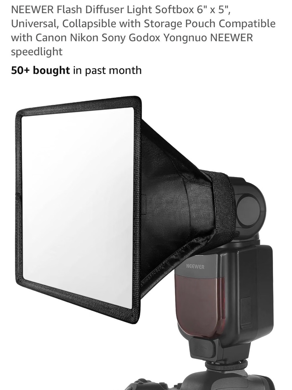 Flash Diffuser soft box - Picture 3 of 3